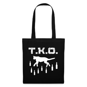 T.K.O. Drunken Predator Blackout Coma Blanc - Sac en tissu - noir - Devant