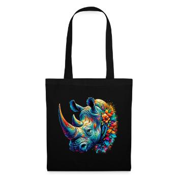 Rhinoceros - Tote Bag - black - Front