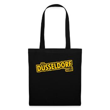 Dusseldorf - 0211 - Dialling Code - NRW - Ruhrpott - Tote Bag - black - Front