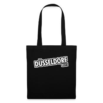 Dusseldorf - 0211 - Dialling Code - NRW - Ruhrpott - Tote Bag - black - Front