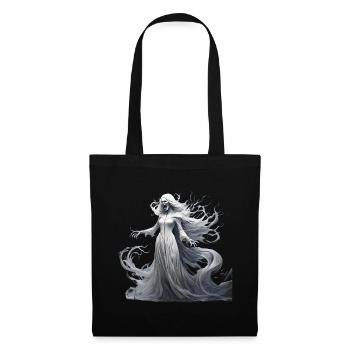 Gruseliges Halloween-partykostüm Banshee - Tote Bag - black - Front