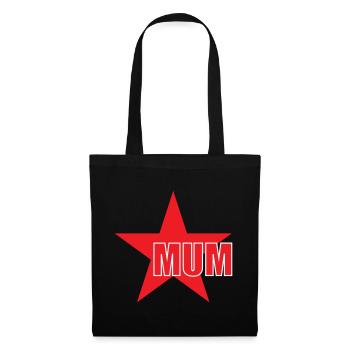 Maman d'Amour - Muttertag - Stoffbeutel - Schwarz - Vorne