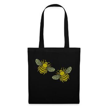 Bee 2 - Tote Bag - black - Front