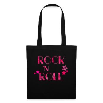 ROCK 'N ROLL - Tote Bag - black - Front