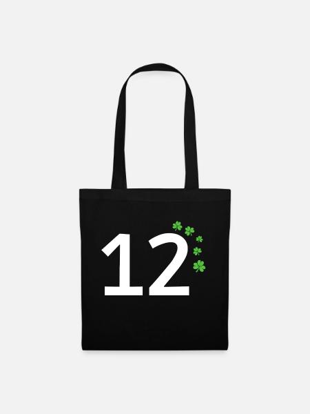 12 - Stoffbeutel - Schwarz