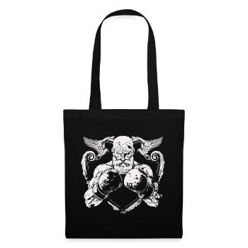 Fighting boxer - Tote Bag - black - Front