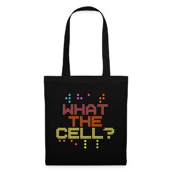 Braille Teacher Braille What The Cell - Tote Bag - black - Front