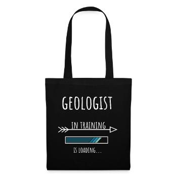 Geology Gift Profession Education Geologist - Tote Bag - black - Front