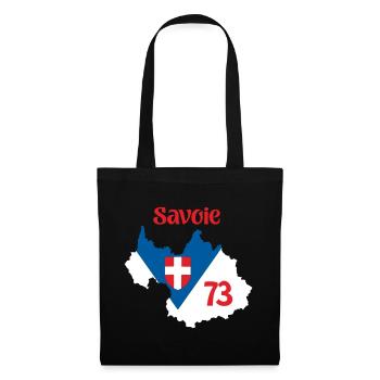 Savoie 73 - Sac en tissu - noir - Devant