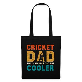 Cricket Dad Cooler - Tote Bag - black - Front