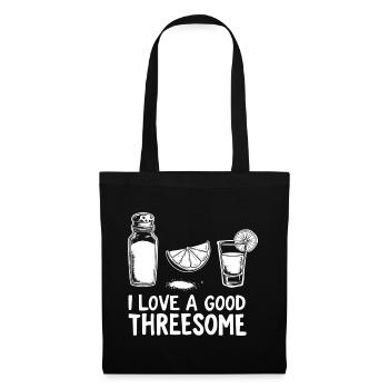 Citrus-Salt Shot Trio - Tote Bag - black - Front
