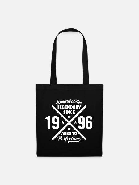 Limited Edition 1996 | Geburtstag Geschenk - Stoffbeutel - Schwarz