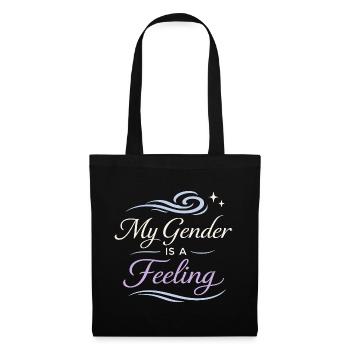 Trans queer réaffirme l’amour de l’identité réconfortante - Sac en tissu - noir - Devant