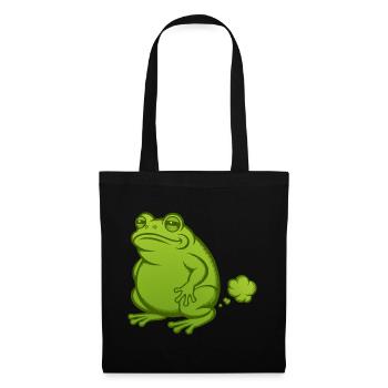 farting frog fart farting toad farting farting toad farting - Tote Bag - black - Front