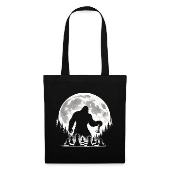 Bigfoot Chess Player - Tote Bag - black - Front