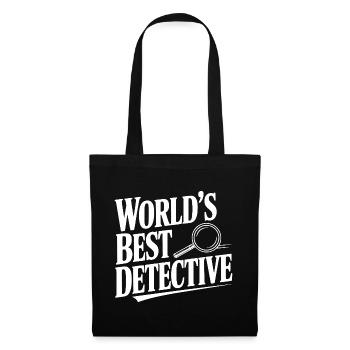 World's Best Detective - Tote Bag - black - Front