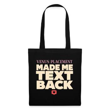 Venus sign Venus astrology - Tote Bag - black - Front