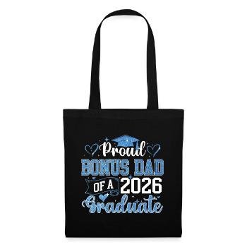 Promotion 2026 de Proud Bonus Dad - Sac en tissu - noir - Devant