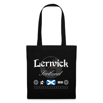 Lerwick Scotland Streetwear Travel Souvenir - Tote Bag - black - Front