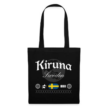 Kiruna Sweden Streetwear Travel Souvenir - Tote Bag - black - Front