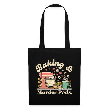 Baking and Murder - Tote Bag - black - Front