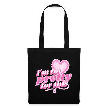 Pretty Ladies - Tote Bag - black - Front