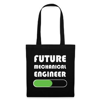 Maschinenbau Ingenieur - Stoffbeutel - Schwarz - Vorne