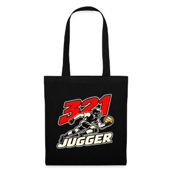 321 Jugger - Stoffbeutel - Schwarz - Vorne