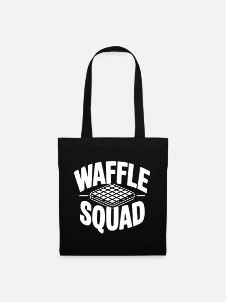 Waffle Squad - Stoffbeutel - Schwarz