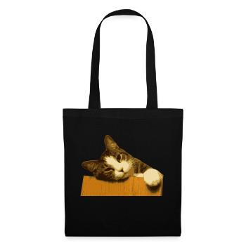 CAT COLLECTION 2017 - Sac en tissu - noir - Devant