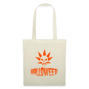 Halloweed - Halloween Cannabis Marijuana THC CBD - Tote Bag - nature - Front
