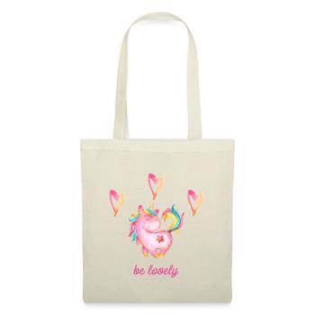être belle - licorne licornes créatures mythiques cadeau - Sac en tissu - nature - Devant