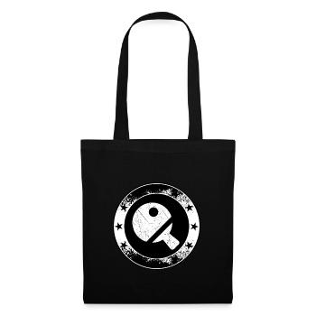 Table tennis emblem - symbol Tennis ball club - Tote Bag - black - Front