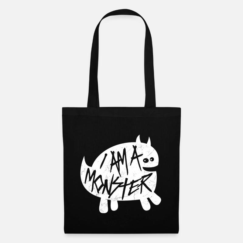 I am a monster - Halloween Ghost Horror Fun - Tote Bag - black