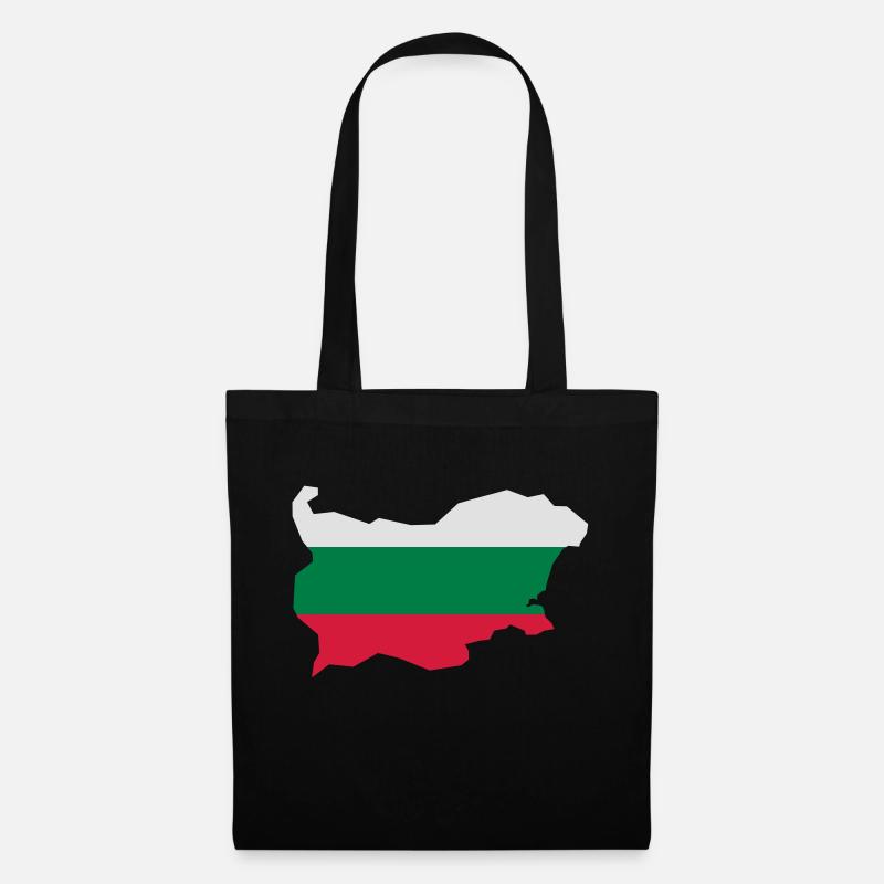 Bulgarien - Stoffbeutel - Schwarz