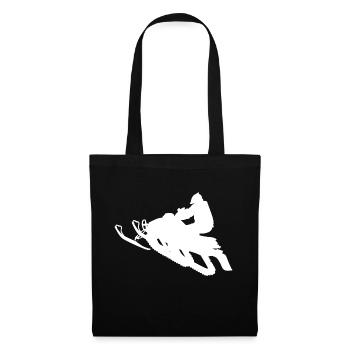 Snowmobile snowmobile snowmobile - Tote Bag - black - Front