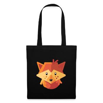 Sweet fox with freckles. Comic gift - Tote Bag - black - Front