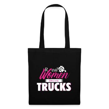 Chemise de chauffeur de camion / Camions de femmes / Camion de femmes - Sac en tissu - noir - Devant