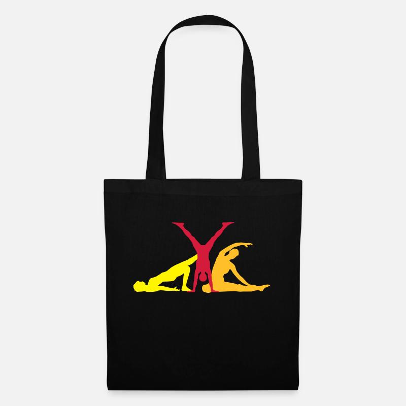 yoga - Stoffbeutel - Schwarz