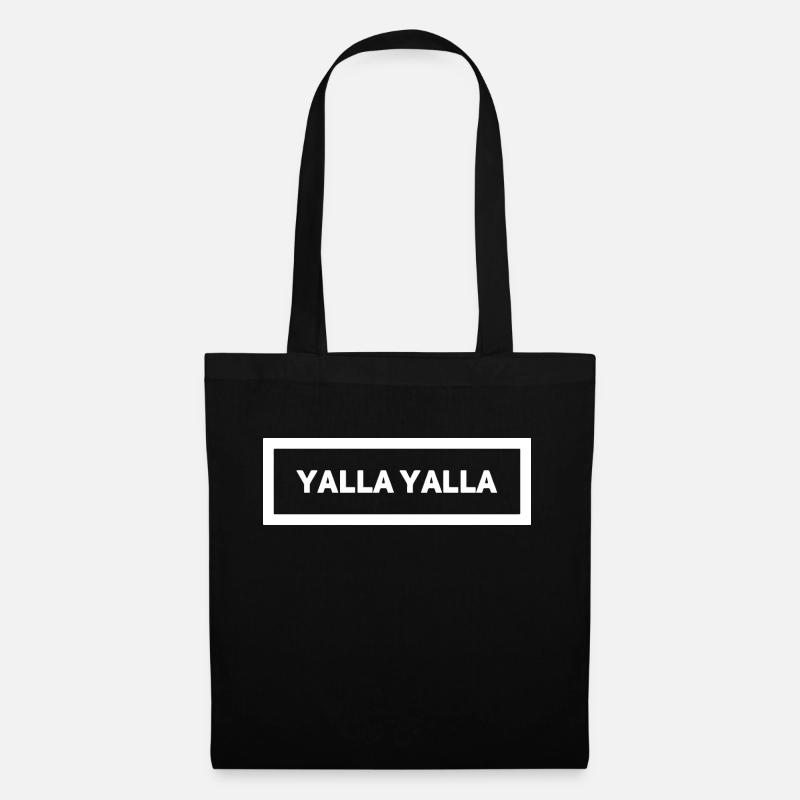 YALLA YALLA - Stoffbeutel - Schwarz