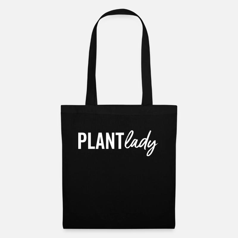 Plant Lady - Stoffbeutel - Schwarz