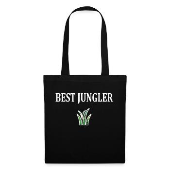 League of Legens Best Jungler - Stoffbeutel - Schwarz - Vorne