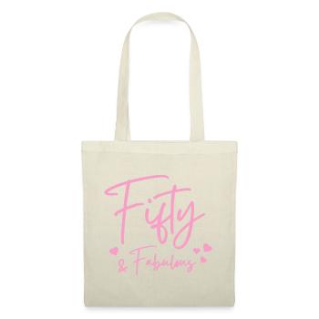 Fifty fabulous - Tote Bag - nature - Front