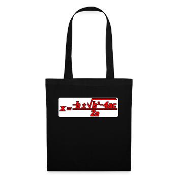 Quadratic Formula For Math Class 6 - Tote Bag - black - Front