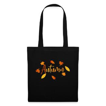 Autumn saison d'automne bienvenue en automne 2022 - Sac en tissu - noir - Devant