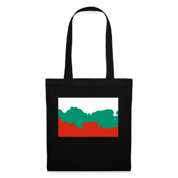Bulgarien - Stoffbeutel - Schwarz - Vorne
