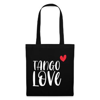Dancer dance dance couple gift Tango Love! - Tote Bag - black - Front