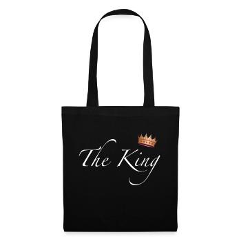 The King - Stoffbeutel - Schwarz - Vorne