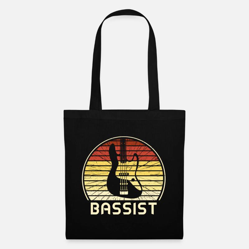 Bassist Design - Stoffbeutel - Schwarz