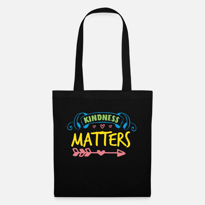 LA GENTILLESSE COMPTE - Sac en tissu - noir